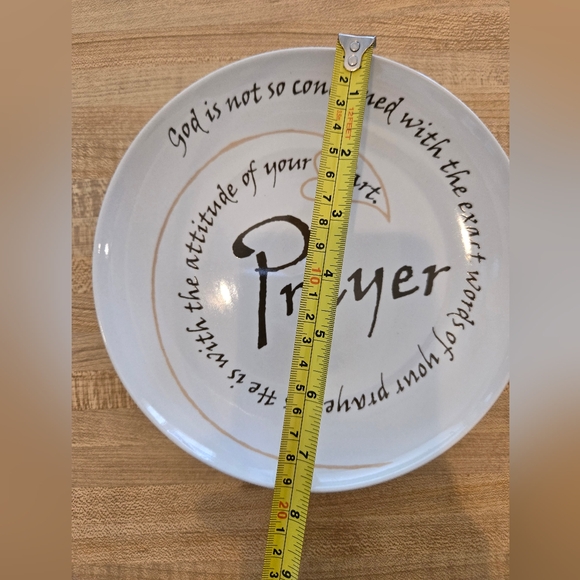 Circle of Faith prayer dish/plate/decor - Picture 4 of 4